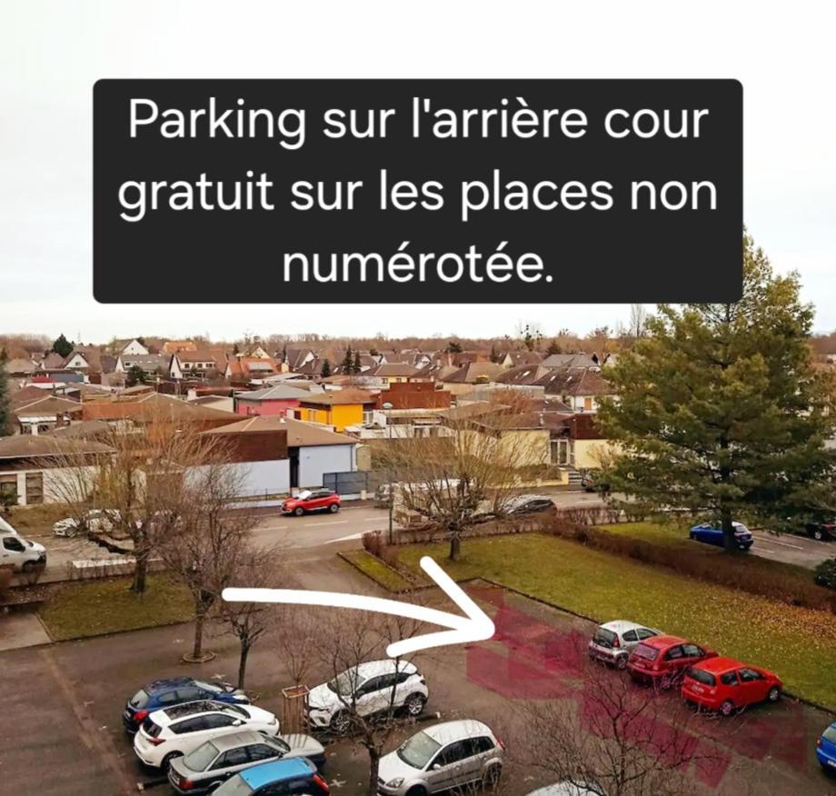 Logement Dans Residence - A 10 Km Du Centre Ville Et A 5 Minute Du Parlement Europeen Avec Parking Gratuit Hoenheim Exterior photo